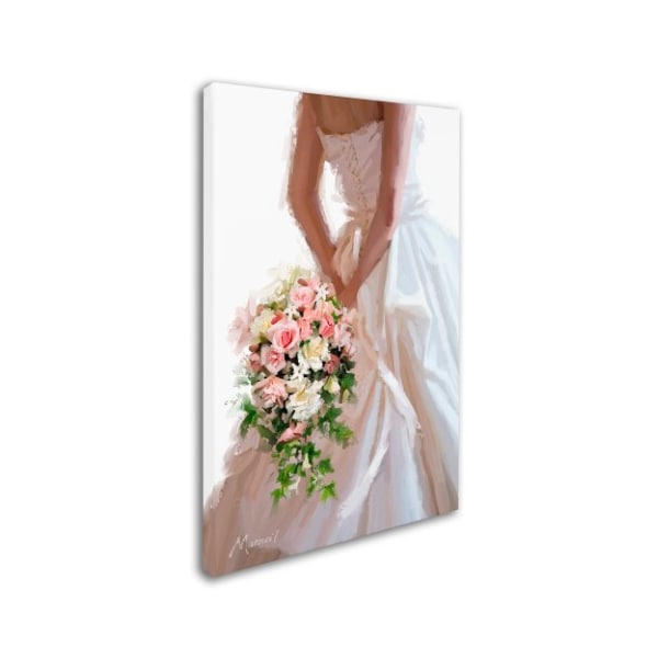 The Macneil Studio 'Wedding Dress' Canvas Art,12x19